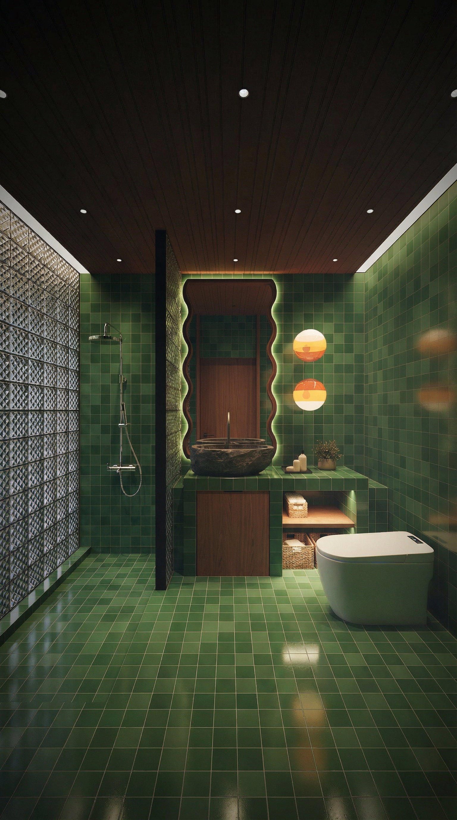 Villa bedroom render